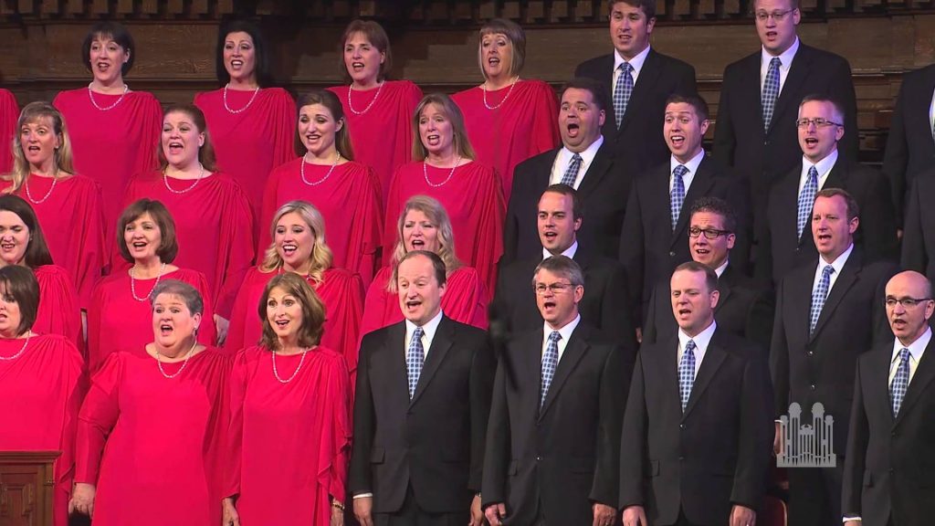 trump infrastructure with mormon tabernacle choir