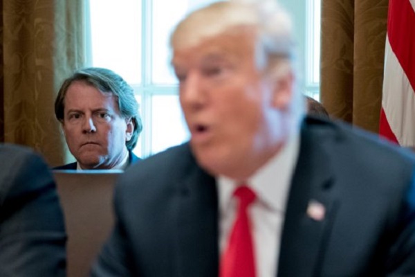 Part One – Don McGahn Provides Info to Mueller